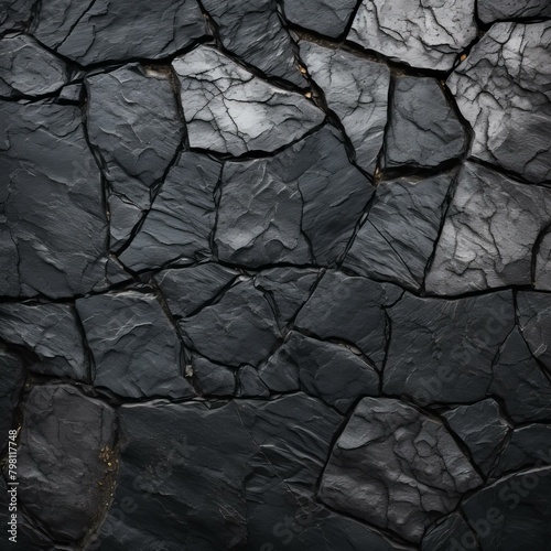 b'Black slate texture background'