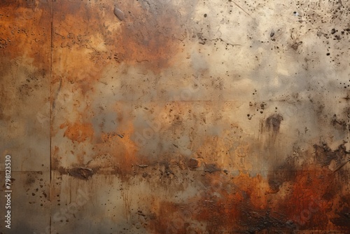 b'Industrial grunge weathered metal background texture' photo