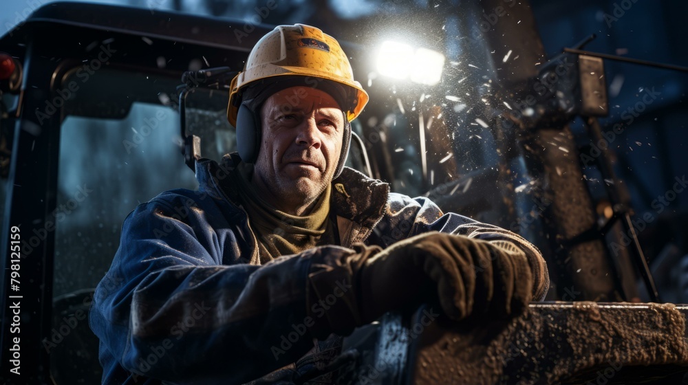 b'Portrait of a male construction worker wearing a hard hat and safety gear' b'Portrait of a male construction worker wearing a hard hat and safety gear'