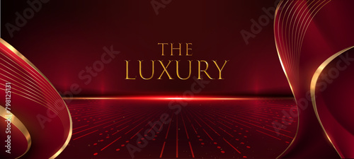 Modern Luxury Award Background. Premium Looking Graphic Template. Royal Look and Feel Banner. Elegant Anniversary Artwork. Elite Event Backdrop. Grand Celebration Invitation Card.