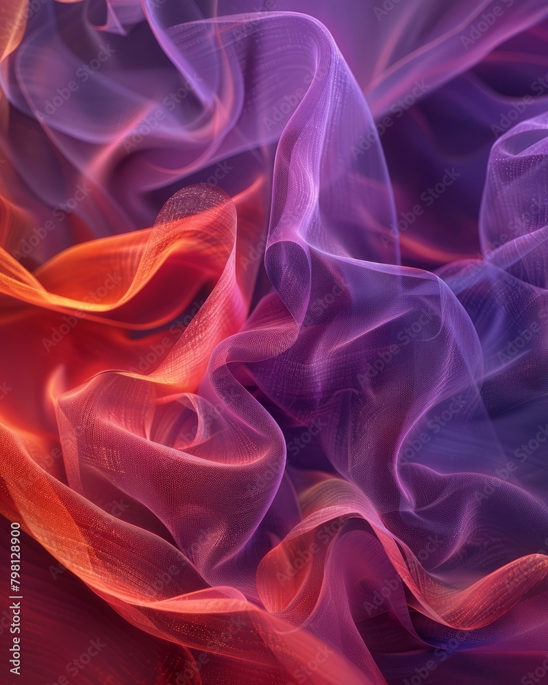 Obraz premium b'Colorful abstract background with flowing shapes'