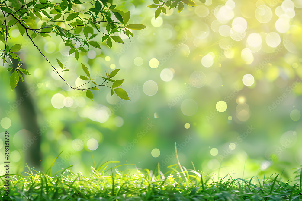 Abstract spring background or summer background with fresh grass Abstract spring background or summer background with fresh grass