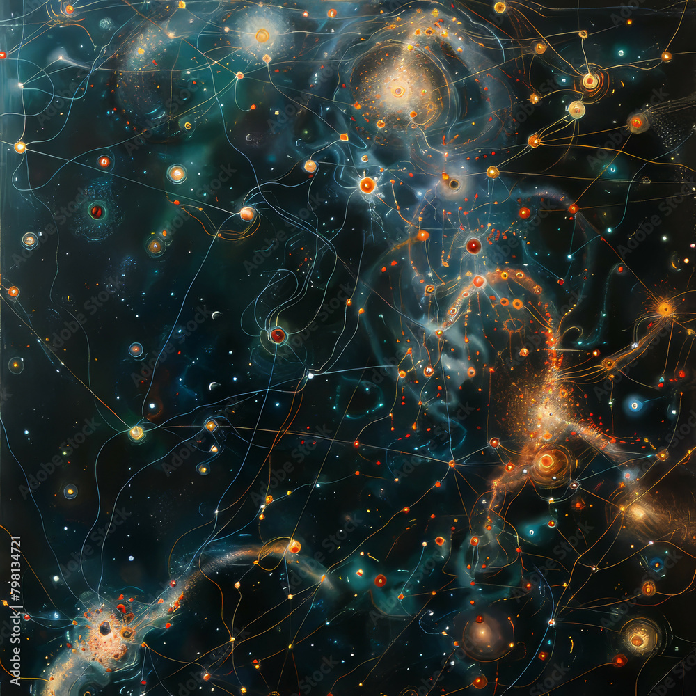 Giga Galactic Tapestry Exploring the Cosmic Web Giga Galactic Tapestry Exploring the Cosmic Web