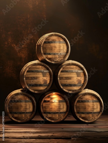 Crafted Aromas: Barrels of Whiskey photo