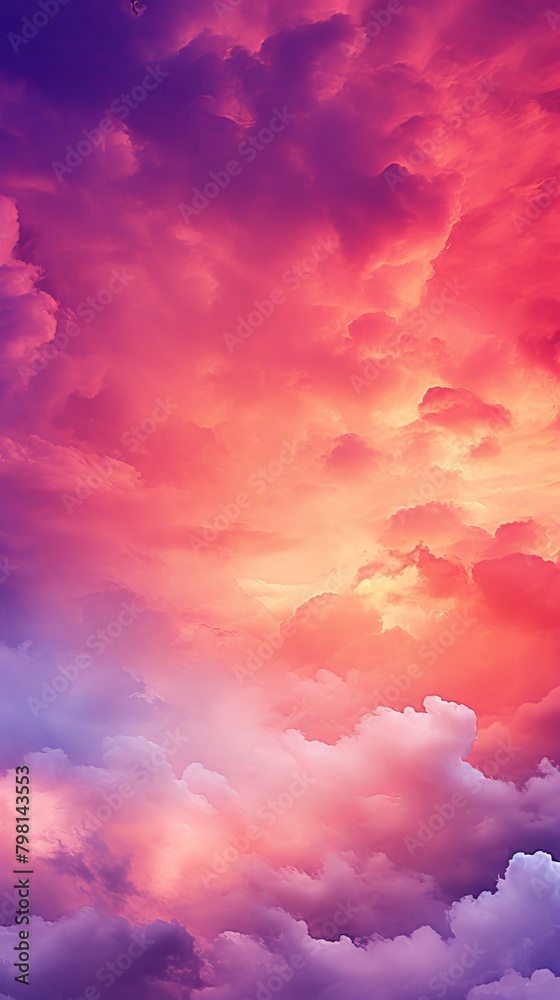 b'A Vivid Sunset Sky with Pink and Purple Clouds' b'A Vivid Sunset Sky with Pink and Purple Clouds'