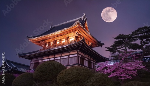 日本の平安時代の豪華な家屋 photo