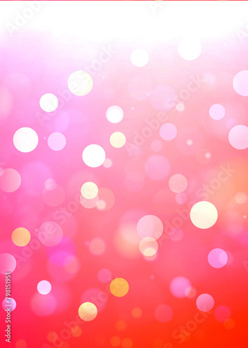 Red bokeh background for banner, poster, Party, Anniversary, greetings, and various design works