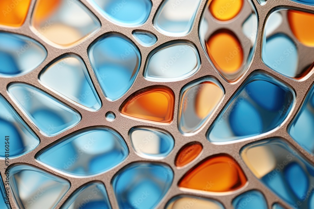 a close up of a glass