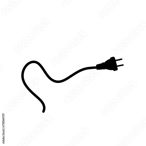 Electric plug with cable