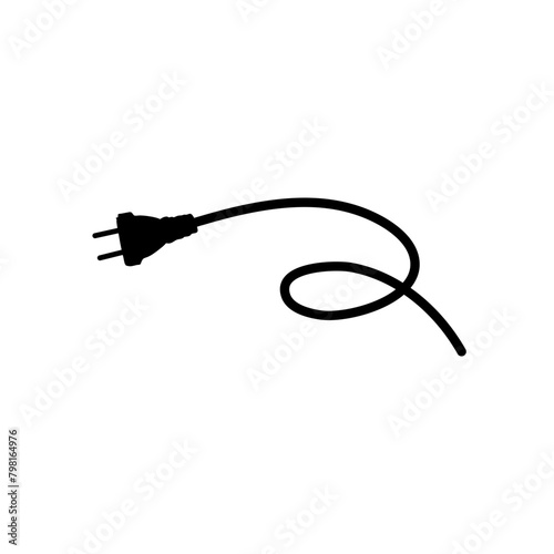 Electric plug with cable