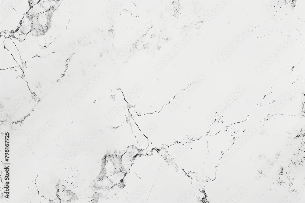 White marble texture with natural pattern for background or design. Image for use in interior design, desktop wallpapers, or graphic backgrounds.  