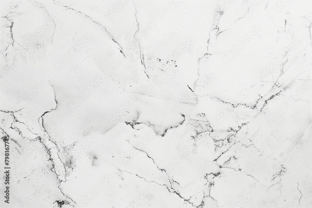 White marble texture with natural pattern for background or design. Image for use in interior design, desktop wallpapers, or graphic backgrounds.  