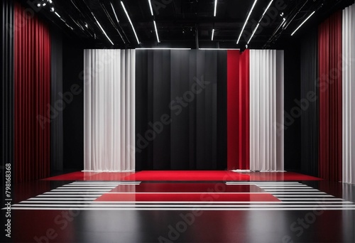 legant italian black red white minimalist attract