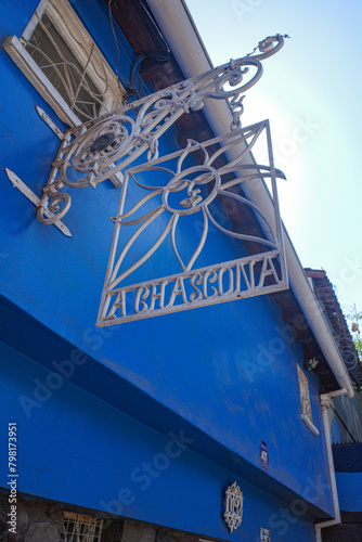 Santiago, Chile - 26 Nov, 2023: La Chascona, the home of Chilean poet Pablo Neruda