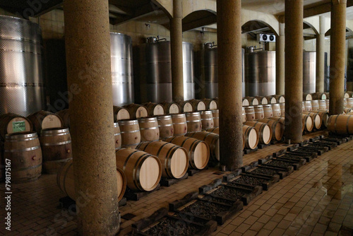 Photos Santiago, Chile - 25 Nov, 2023: Haras de Pirque Vineyard and winery, near Santia