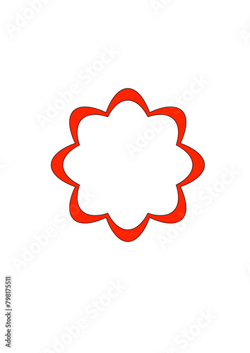 circle, ring, arc, symbol, frame, flower, gear, abstract, vector, 