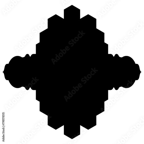 Islamic Label Emblem Shape Glyph Pictogram symbol visual illustration