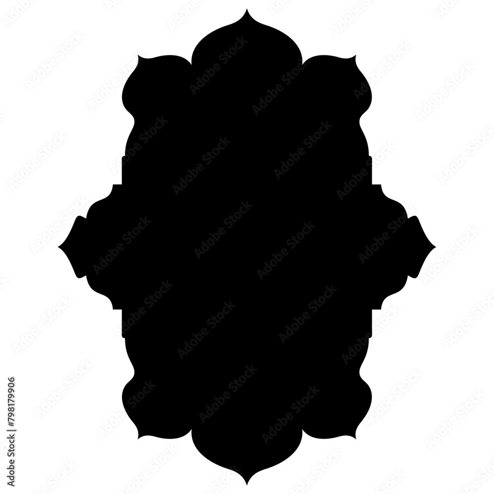 Islamic Label Emblem Shape Glyph Pictogram symbol visual illustration Islamic Label Emblem Shape Glyph Pictogram symbol visual illustration