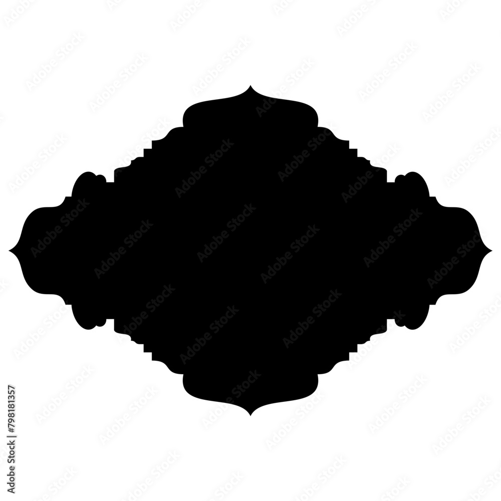 Islamic Label Emblem Shape Glyph Pictogram symbol visual illustration Islamic Label Emblem Shape Glyph Pictogram symbol visual illustration