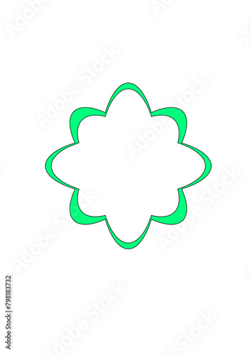 circle, ring, arc, symbol, frame, flower, gear, abstract, vector