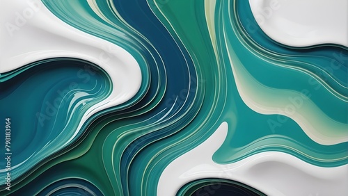 Abstract Waves Wallpaper photo