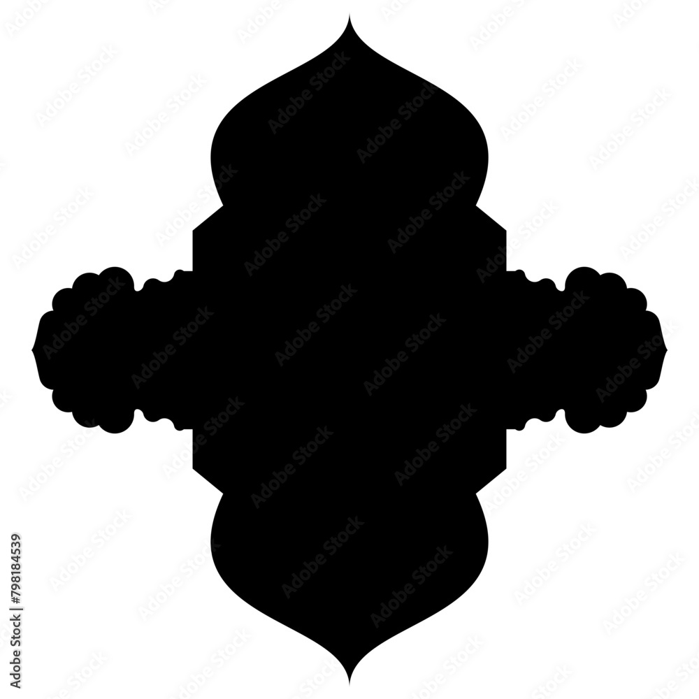 Islamic Label Emblem Shape Glyph Pictogram symbol visual illustration Islamic Label Emblem Shape Glyph Pictogram symbol visual illustration