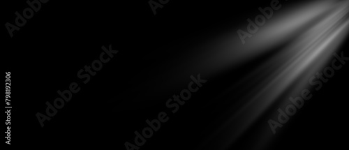 bokeh light and star shining in dark background overlay effect on black screen technology lights on stage light in background illustration overly effects light rays and beams shiny back ground 