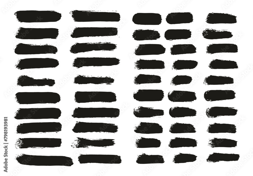 Hand Drawn Round Sponge Thin Artist Brush Straight Lines Mix High Detail Abstract Vector Background Mix Set Hand Drawn Round Sponge Thin Artist Brush Straight Lines Mix High Detail Abstract Vector Background Mix Set