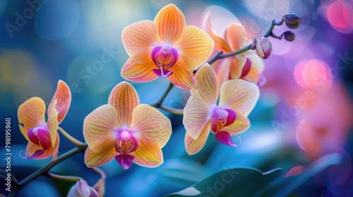 Beautiful orchid flowers are available for purchase at the store