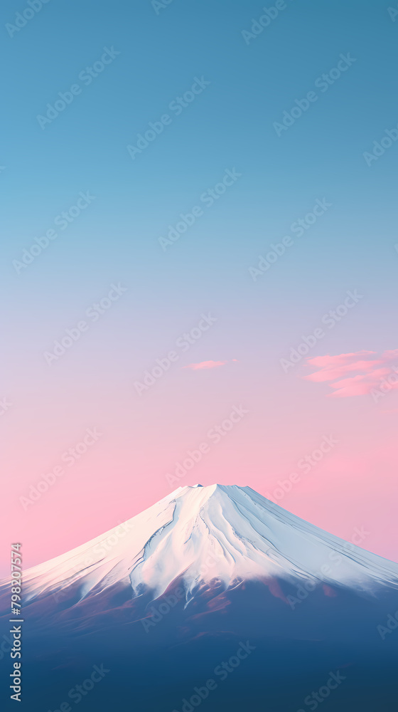 Fototapeta premium spectacular mountain peaks