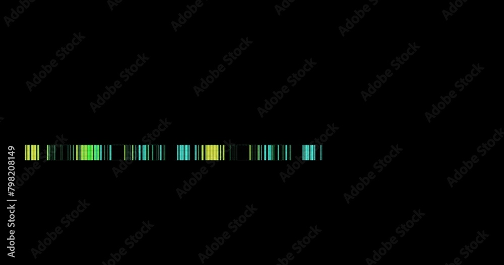 Glitch noise static television VFX. Visual video effects stripes background, tv screen noise glitch effect. Video background, transition effect for video editing, intro and logo reveal with sound