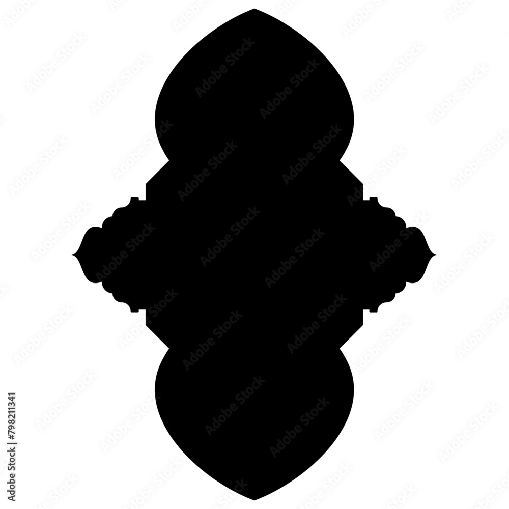 Islamic Label Emblem Shape Glyph Pictogram symbol visual illustration Islamic Label Emblem Shape Glyph Pictogram symbol visual illustration