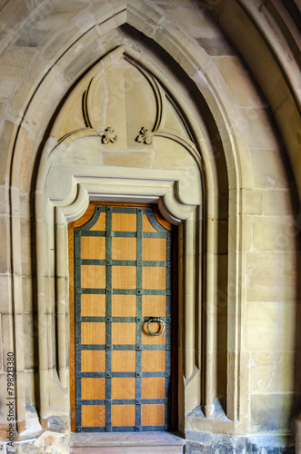 old church door, Essen, Germany 