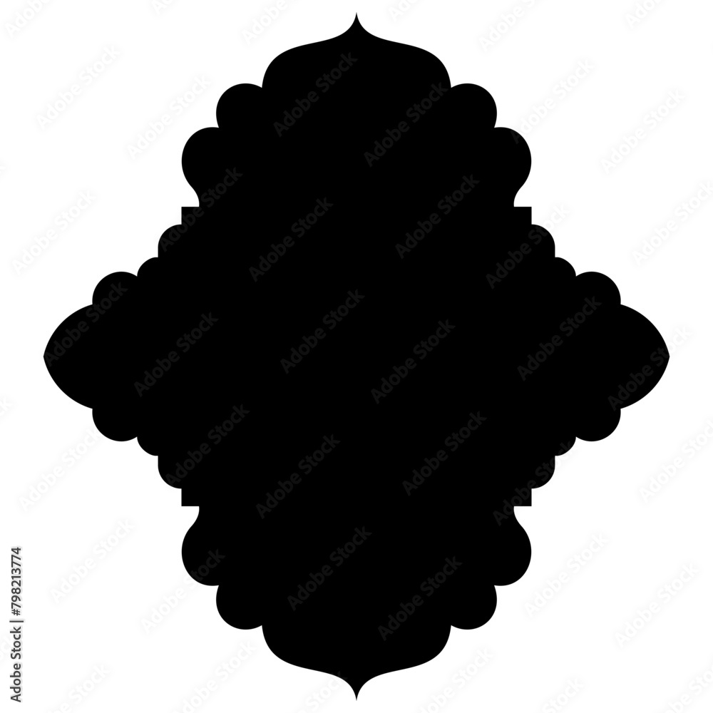 Islamic Label Emblem Shape Glyph Pictogram symbol visual illustration Islamic Label Emblem Shape Glyph Pictogram symbol visual illustration