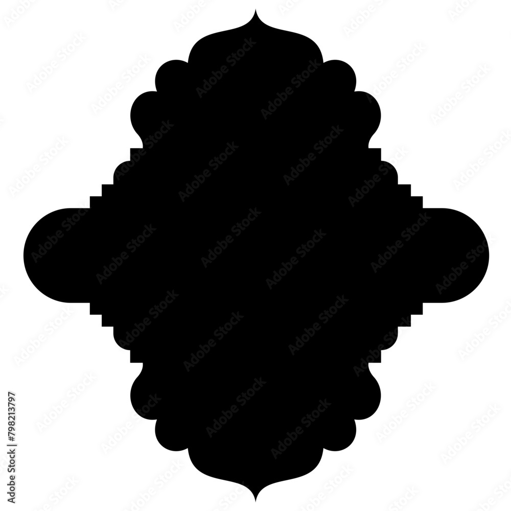 Islamic Label Emblem Shape Glyph Pictogram symbol visual illustration Islamic Label Emblem Shape Glyph Pictogram symbol visual illustration