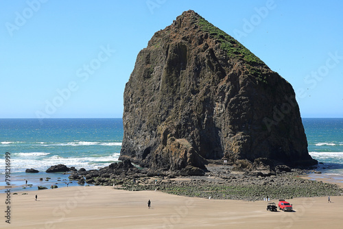 Along the Oregon Coast: Haystack Rock at Cannon Beach photo