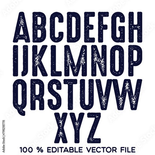 Classic college font. Vintage sport font in american style for football, baseball or basketball logos and t-shirt. Athletic department typeface, varsity style font. Vector