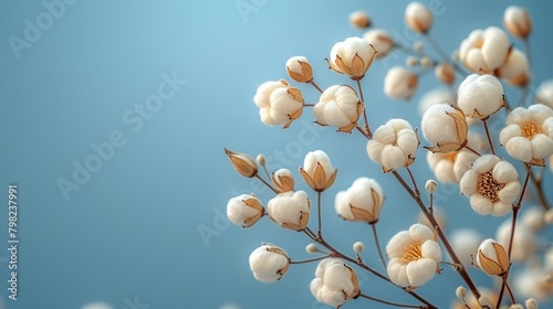 Close Up of Plant With White Flowers
