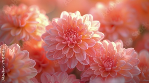 Close Up of Pink Flowers