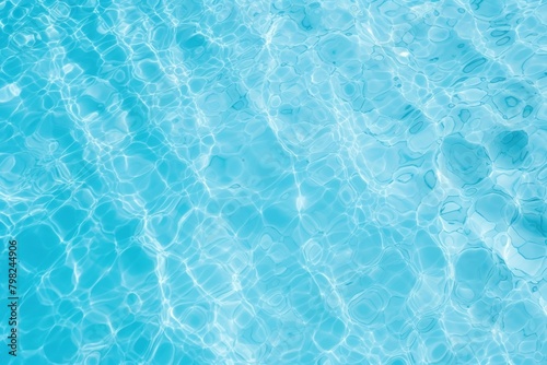 Pool water texture backgrounds turquoise outdoors. photo