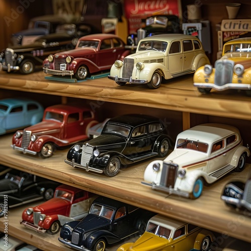 Vintage Voyages: Retro Model Car Showcase