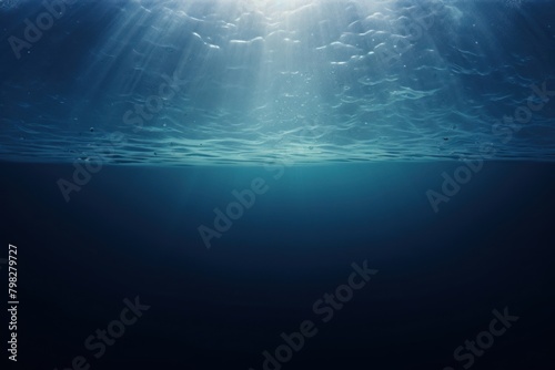 Deep ocean underwater outdoors nature.