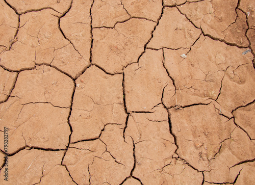 cracked dry ground in Spain, dry cracked earth