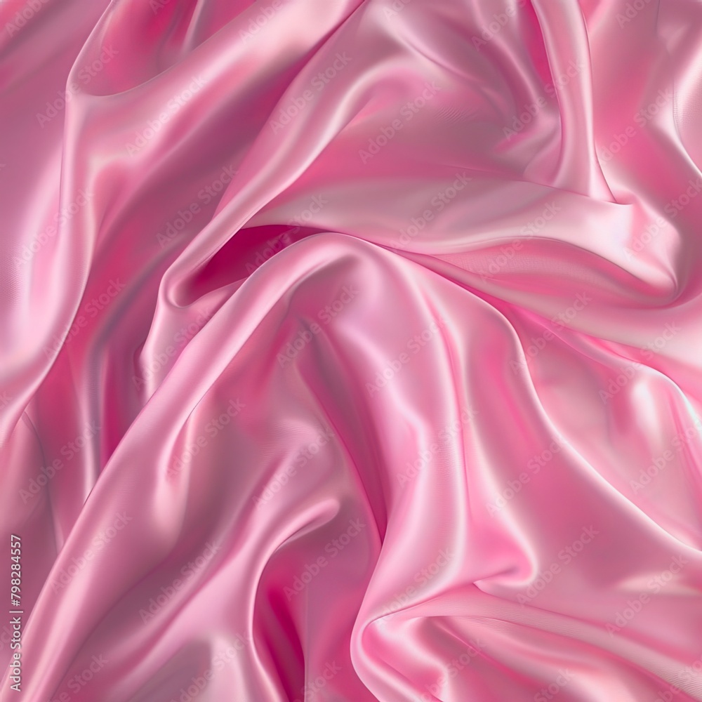 Obraz premium Texture pattern. Pink silk 