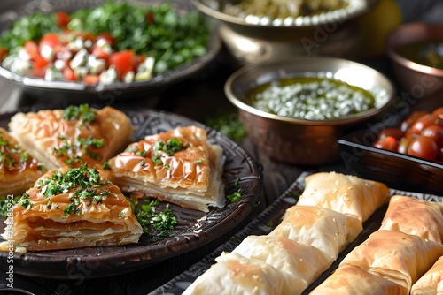 From the flaky layers of baklava to the creamy richness of hummus, each bite of Arabic dishes is a sensory delight captured in high-definition perfection