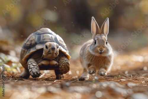 the race between the tortoise and the hare