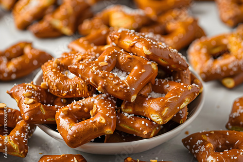 Salty Peanut Butter Pretzels Bites