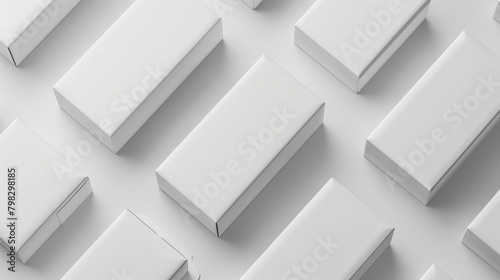 A blank product packaging mockup  ideal for showcasing branding and marketing messages.
