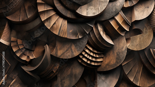 Textures et essences de bois photo