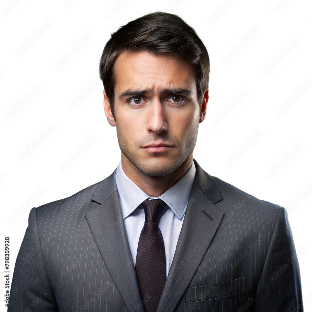 Professional man in suit with transparent background Professional man in suit with transparent background